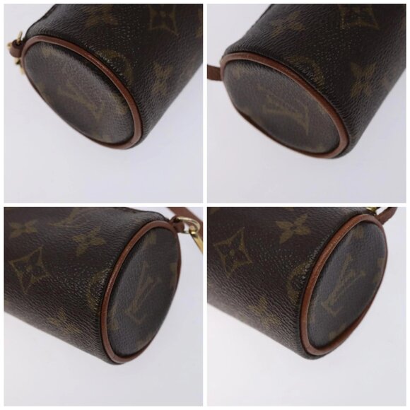 LOUIS VUITTON Monogram Papillon Pouch LV Auth yk18766 - Picture 14 of 16